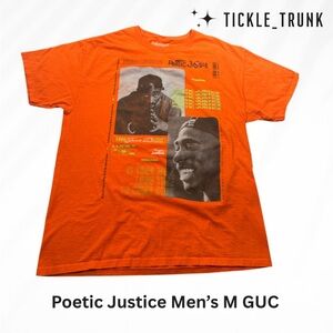 ⭐️ Official TUPAC T-Shirt Poetic JUSTICE BY CHEMISTRY